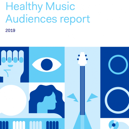 The cover of the Healthy Music Audiences Report 2019